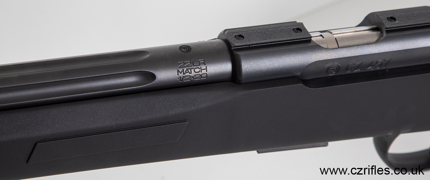 CZ 457 Synthetic Fluted LRP Barrel .22lr Derbyshire Air Rifles