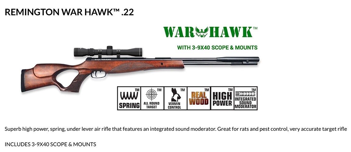 Remington War Hawk