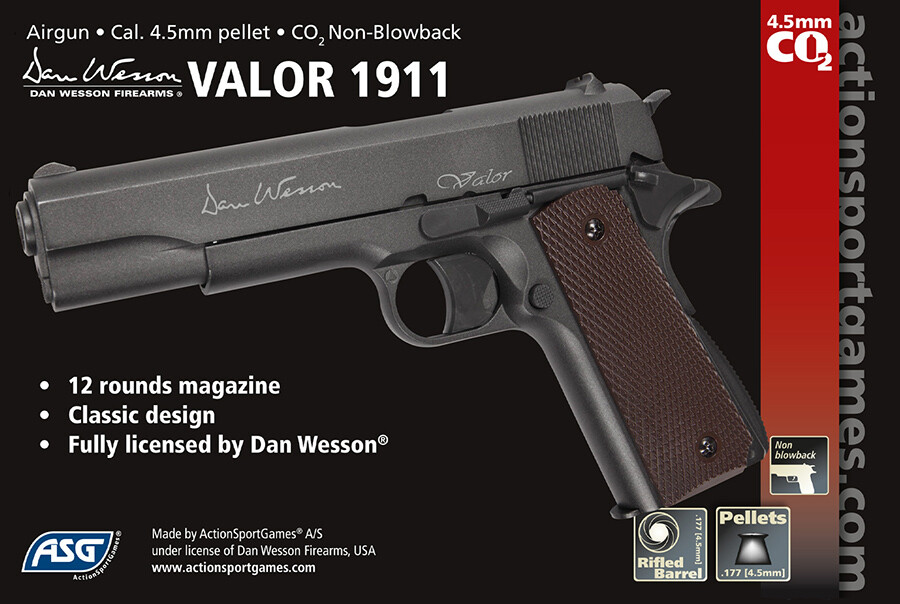 Dan Wesson VALOR 1911 Air Pistol