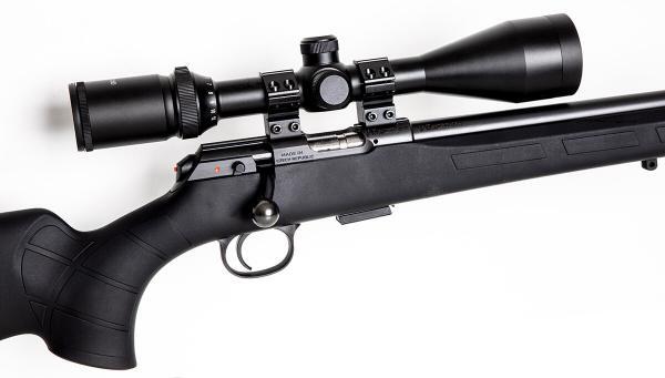 CZ 457 SYNTHETIC .22lr 16" inc Scope & Moderator