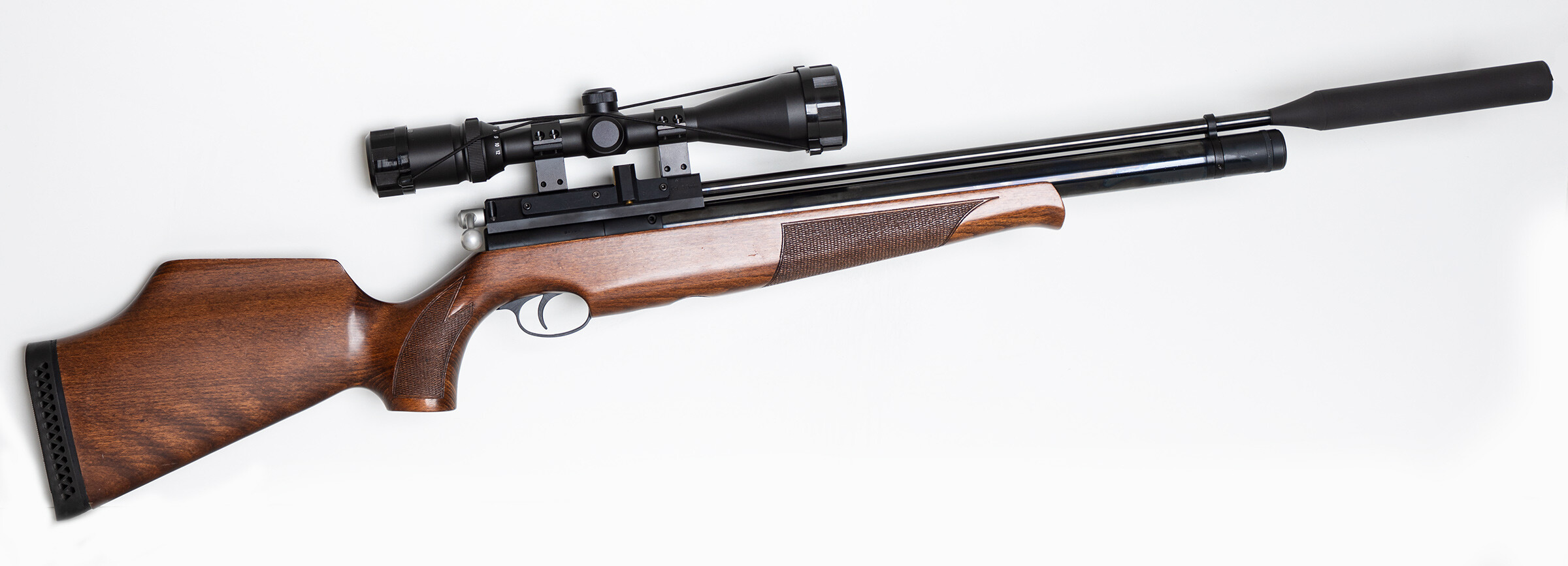 Air Arms S410 .22 with scope and moderator Derbyshire Air Rifles